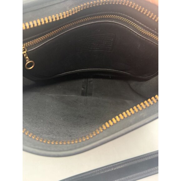 Vintage Coach Black Leather Patricia's Legacy Crossbody Flap Saddle Bag 9951 - Picture 15 of 16